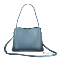 Light Blue Polyethylene Handbag