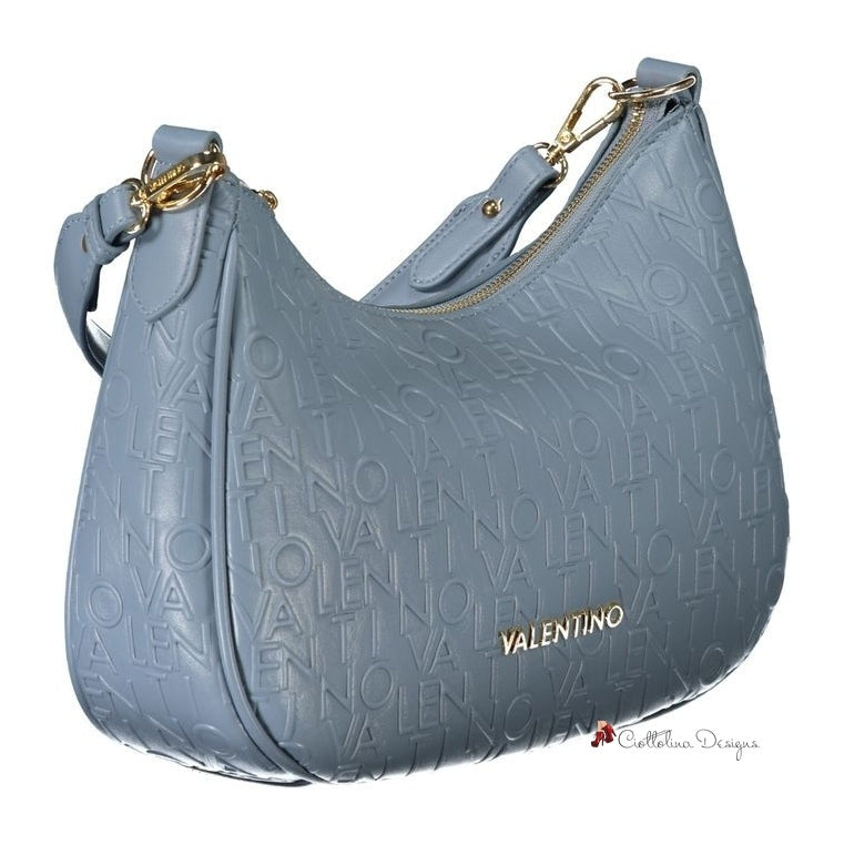 Light Blue Polyethylene Handbag