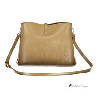 Beige Polyethylene Handbag