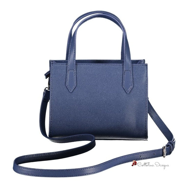 Blue Polyethylene Handbag