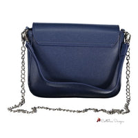 Blue Polyethylene Handbag