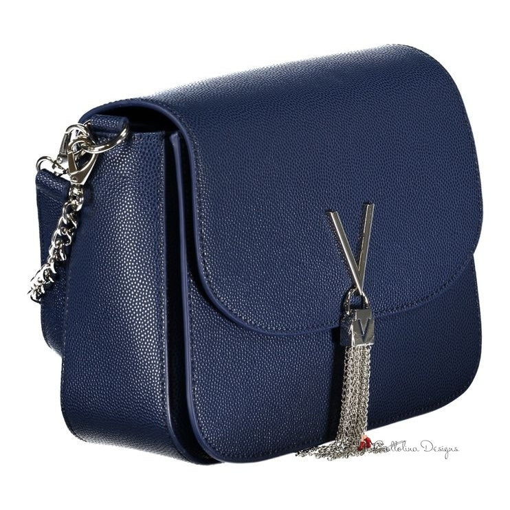 Blue Polyethylene Handbag