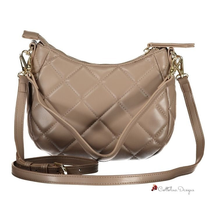 Brown Polyethylene Handbag