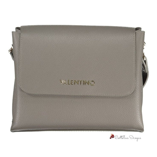 Gray Polyethylene Handbag