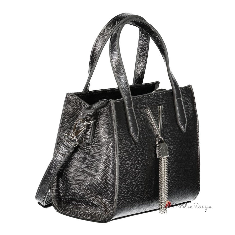 Gray Polyethylene Handbag