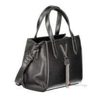 Gray Polyethylene Handbag