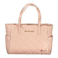 Pink Polyethylene Handbag