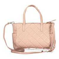 Pink Polyethylene Handbag