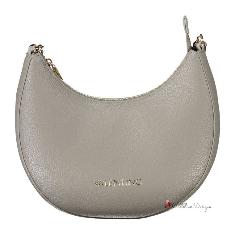 Gray Polyethylene Handbag