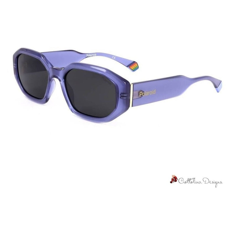 Purple Metal Sunglasses