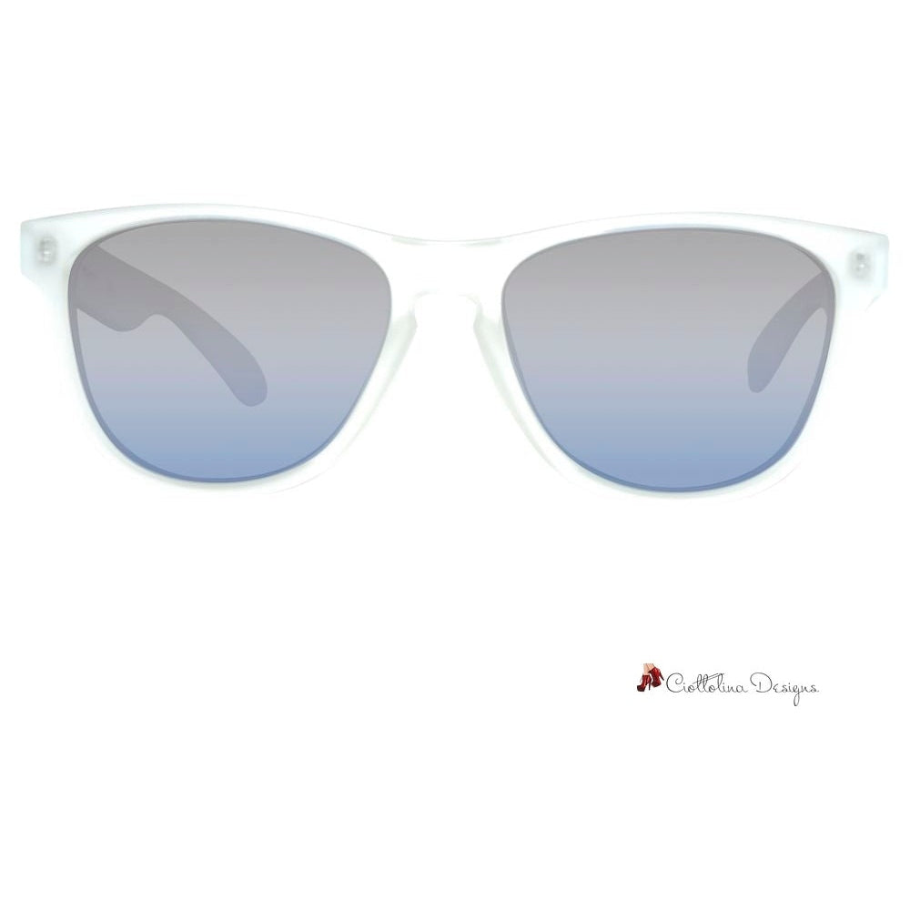 Blue Polycarbonate Sunglasses