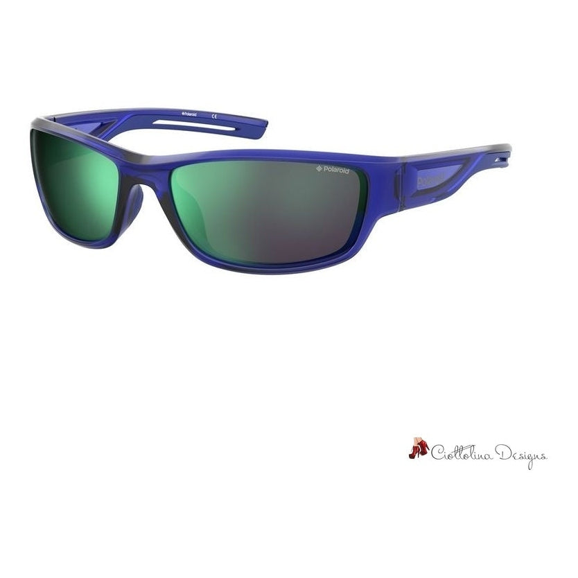 Blue Plastic Sunglasses