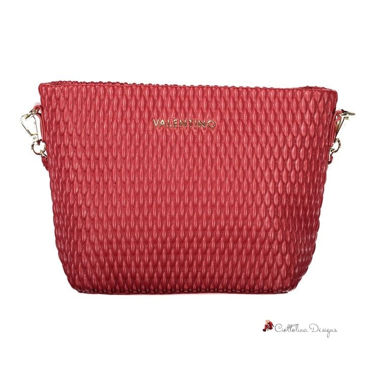 Red Polyethylene Handbag