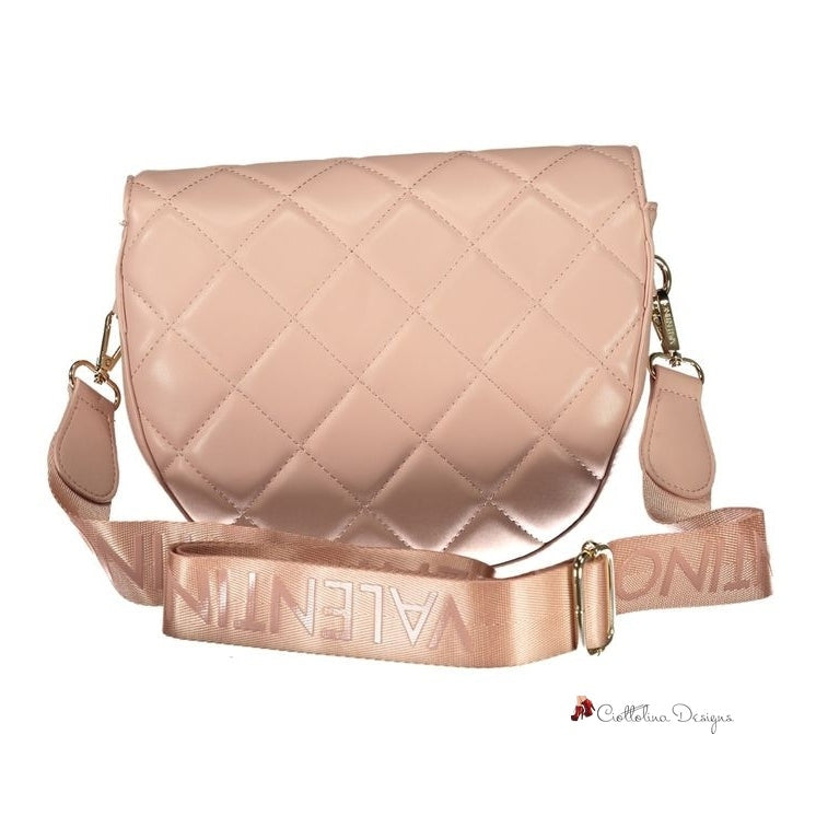 Pink Polyethylene Handbag