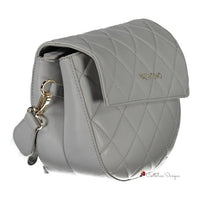 Gray Polyethylene Handbag