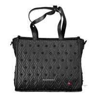 Black Polyester Handbag