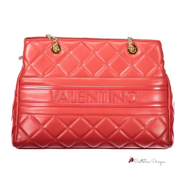 Red Polyethylene Handbag