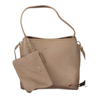 Brown Polyethylene Handbag