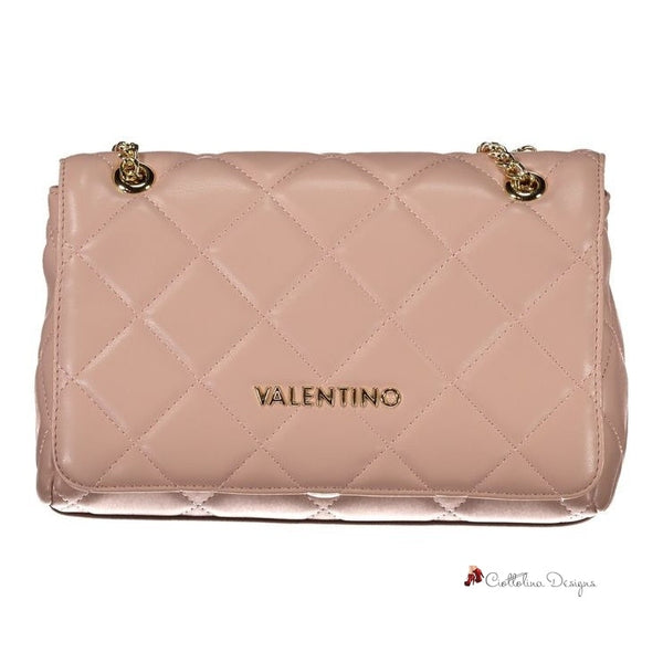 Pink Polyethylene Handbag