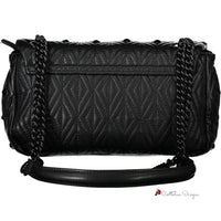 Black Polyester Handbag