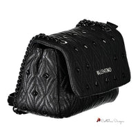 Black Polyester Handbag