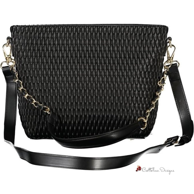 Black Polyethylene Handbag