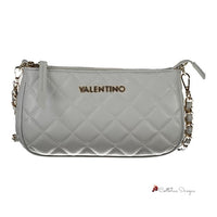 Gray Polyethylene Handbag