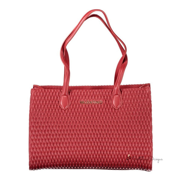 Red Polyethylene Handbag