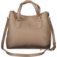 Brown Polyethylene Handbag