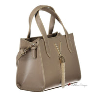 Brown Polyethylene Handbag