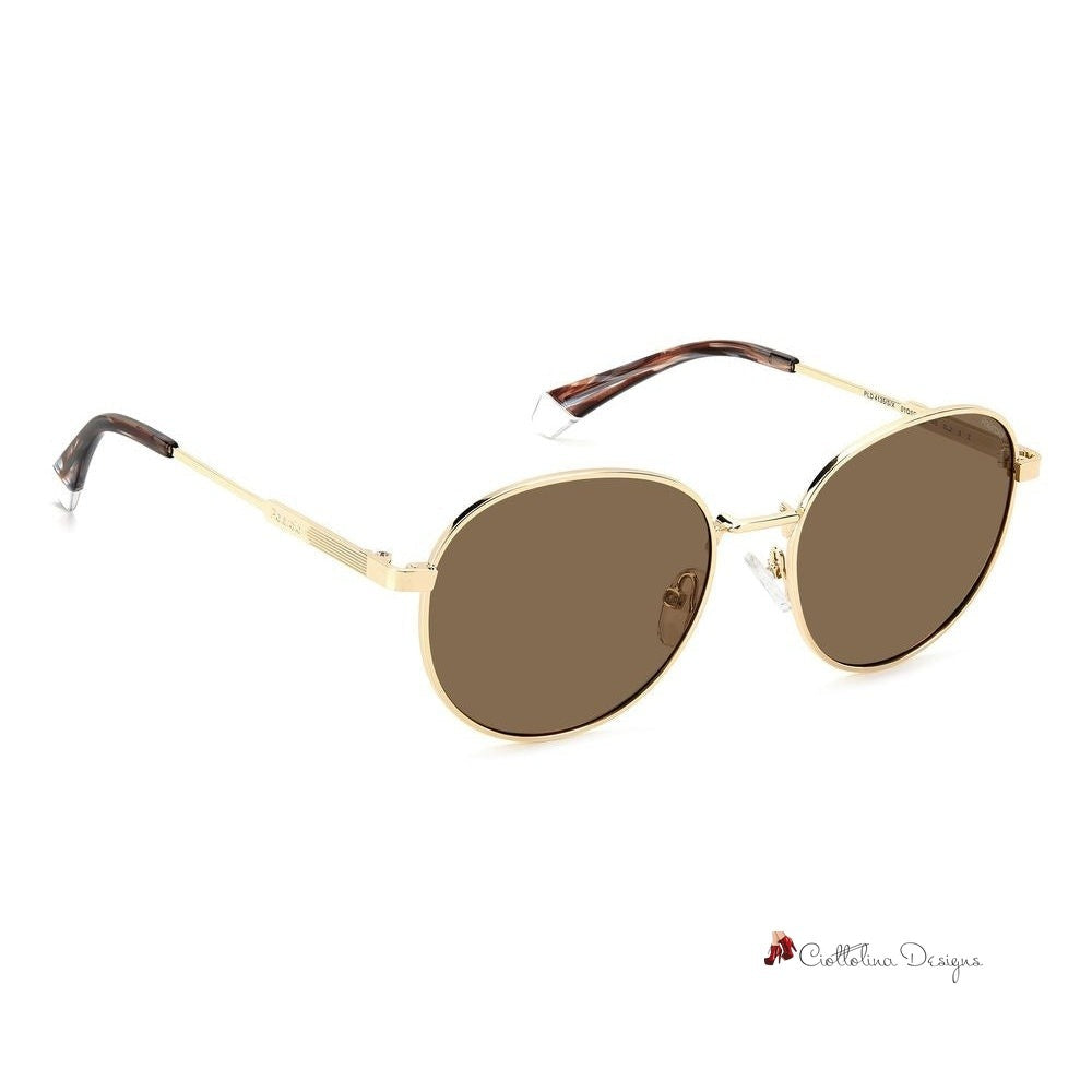 Gold Metal Sunglasses