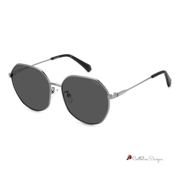 Gray Metal Sunglasses