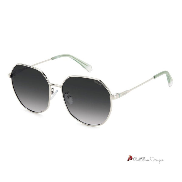 Gray Metal Sunglasses