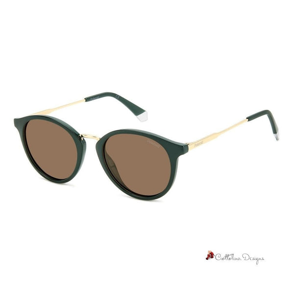 Green Resin Sunglasses