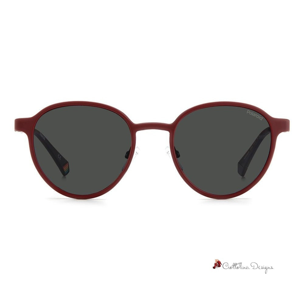 Red Metal Sunglasses