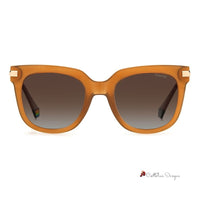 Orange Resin Sunglasses