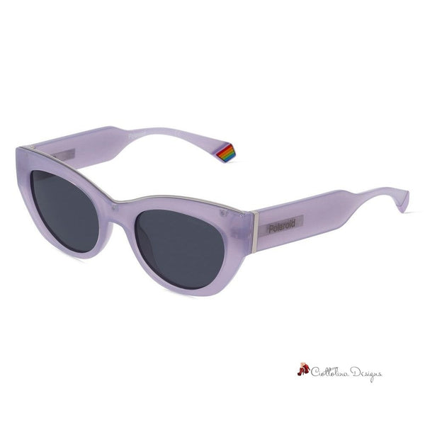 Purple Resin Sunglasses