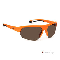 Orange Resin Sunglasses