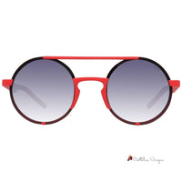 Red Plastic Sunglasses