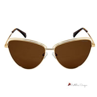 Gold Metal Sunglasses