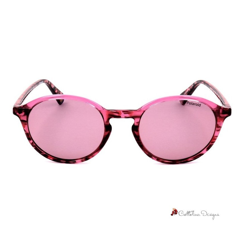 Pink Polycarbonate Sunglasses