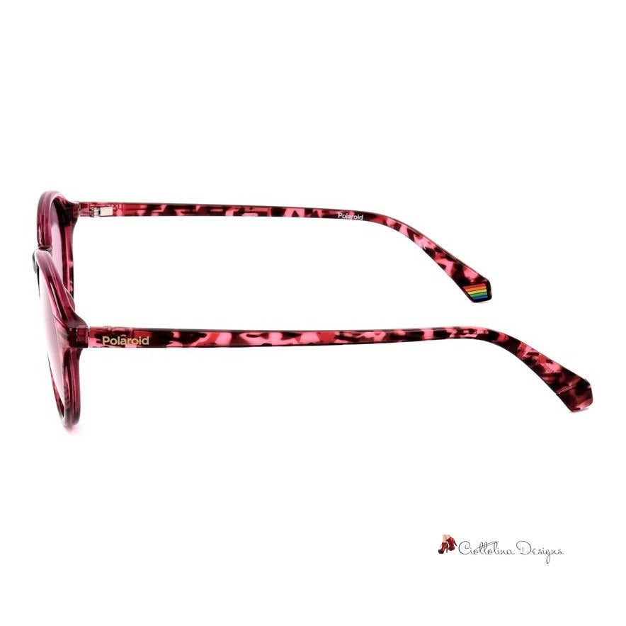 Pink Polycarbonate Sunglasses