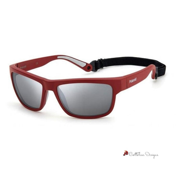 Red Acetate Sunglasses