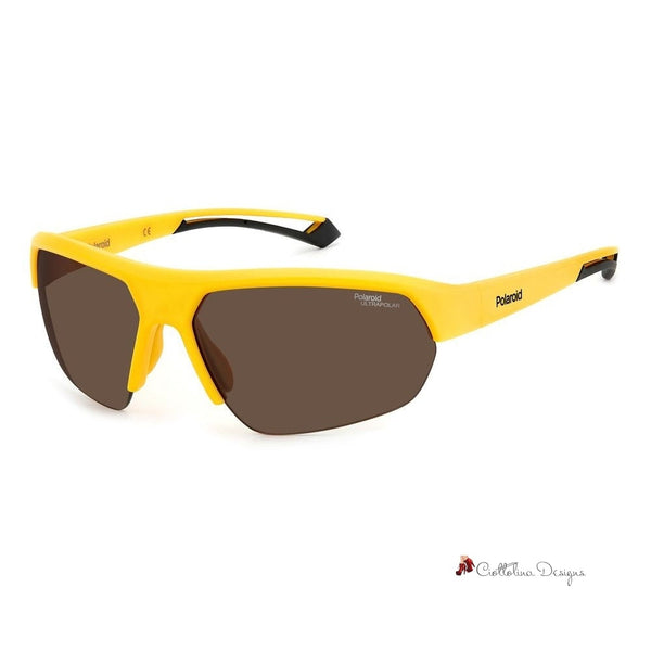 Yellow Resin Sunglasses