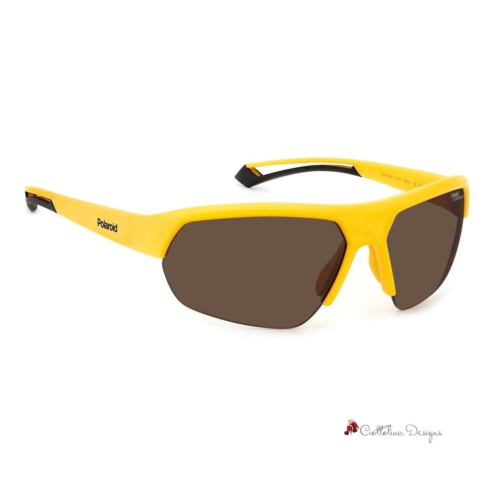 Yellow Resin Sunglasses