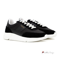 Black And White Leather Sneaker