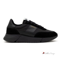 Black Leather Sneaker