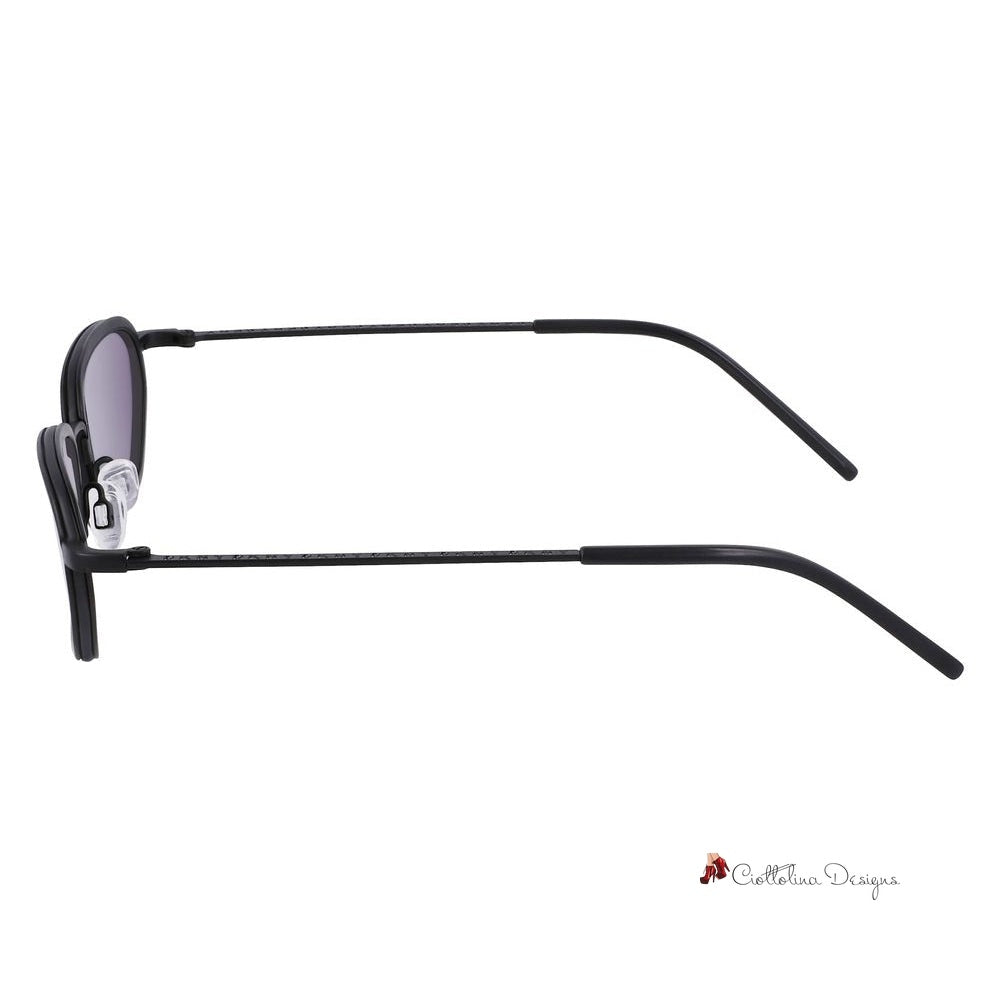 Black Metal Sunglasses