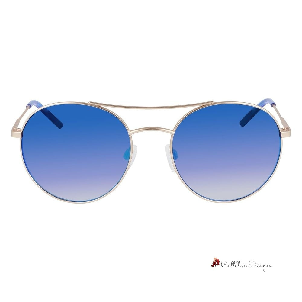 Gold Metal Sunglasses