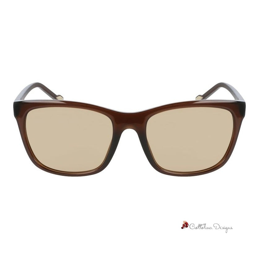 Brown Plastic Sunglasses